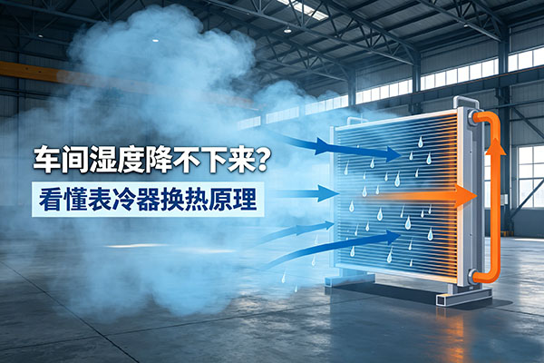 车间湿度一直降不下来？靖江市金利达空调科普看懂表冷器换热原理，瞬间明白除湿关键