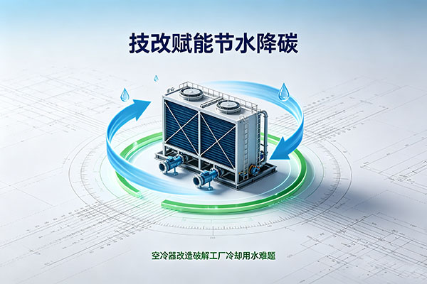 技改赋能节水降碳， 靖江市金利达空调科普空冷器改造破解工厂冷却用水难题