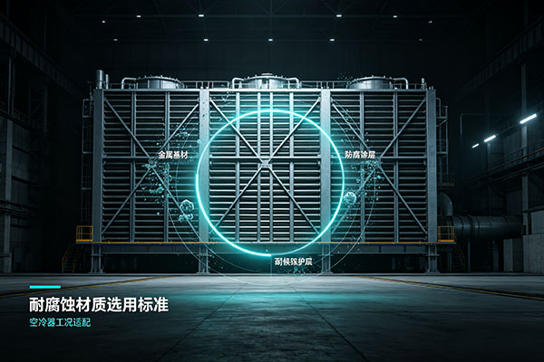 靖江市金利达空调讲解：电厂发电机组冷却空冷器耐腐蚀材质选用标准及工况适配指南