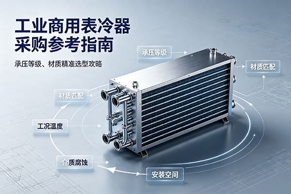 工业商用表冷器采购参考指南：承压等级、材质精准选型攻略